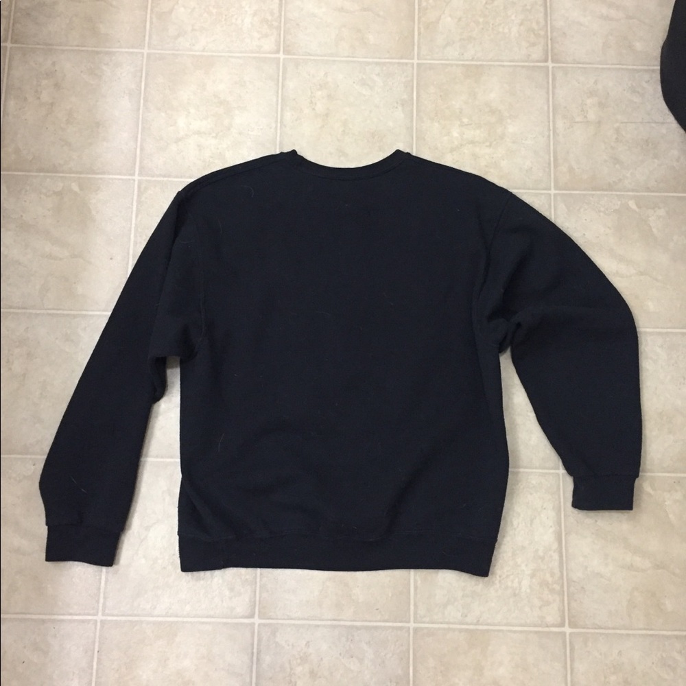 Fruit of the loom crew neck sweater fog medium men